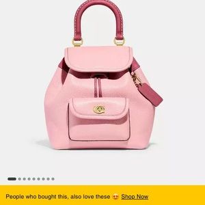 Coach Riya backpack iso!